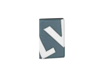 Louis Vuitton Organizer De Posh Leather "Blue"