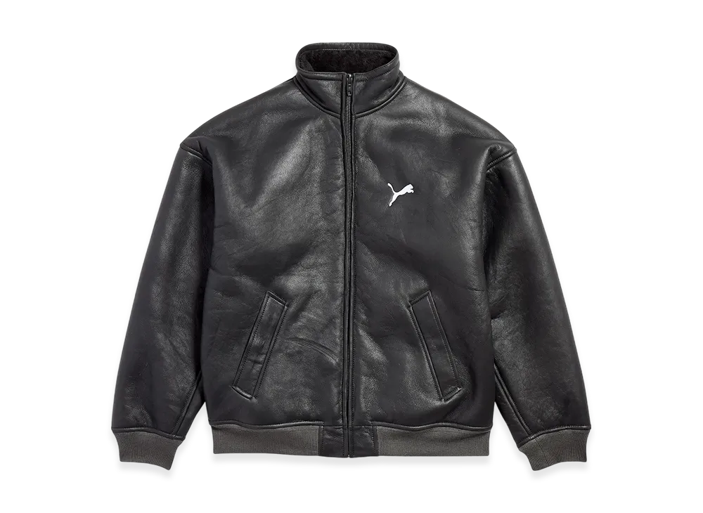 BALENCIAGA x Puma Leather Jacket "Black"