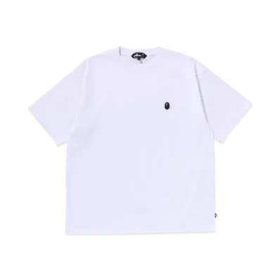A BATHING APE One Point Basic Tee "White"