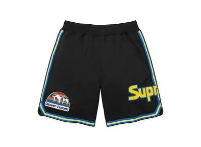 Supreme x Mitchell & Ness Teams Basketball Short "Black"