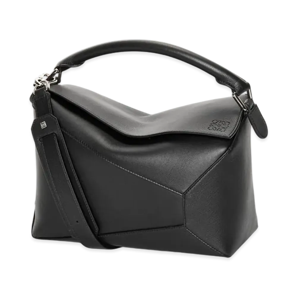 LOEWE Puzzle Edge Bag Medium "Black"