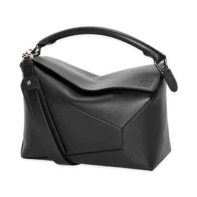 LOEWE Puzzle Edge Bag Medium "Black"