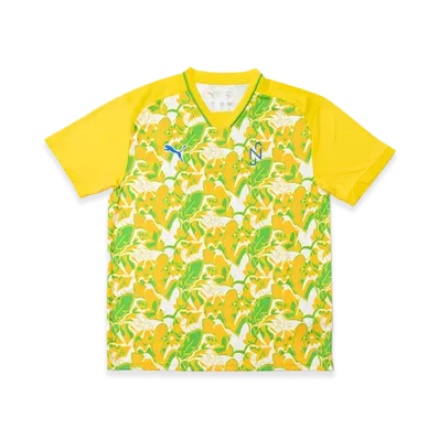 PUMA NJR Brazil Passion SS Shirt "Puma White/Pale Yellow"