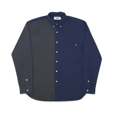 PALACE Boojie Shirt 2 Tone "Navy Grey"