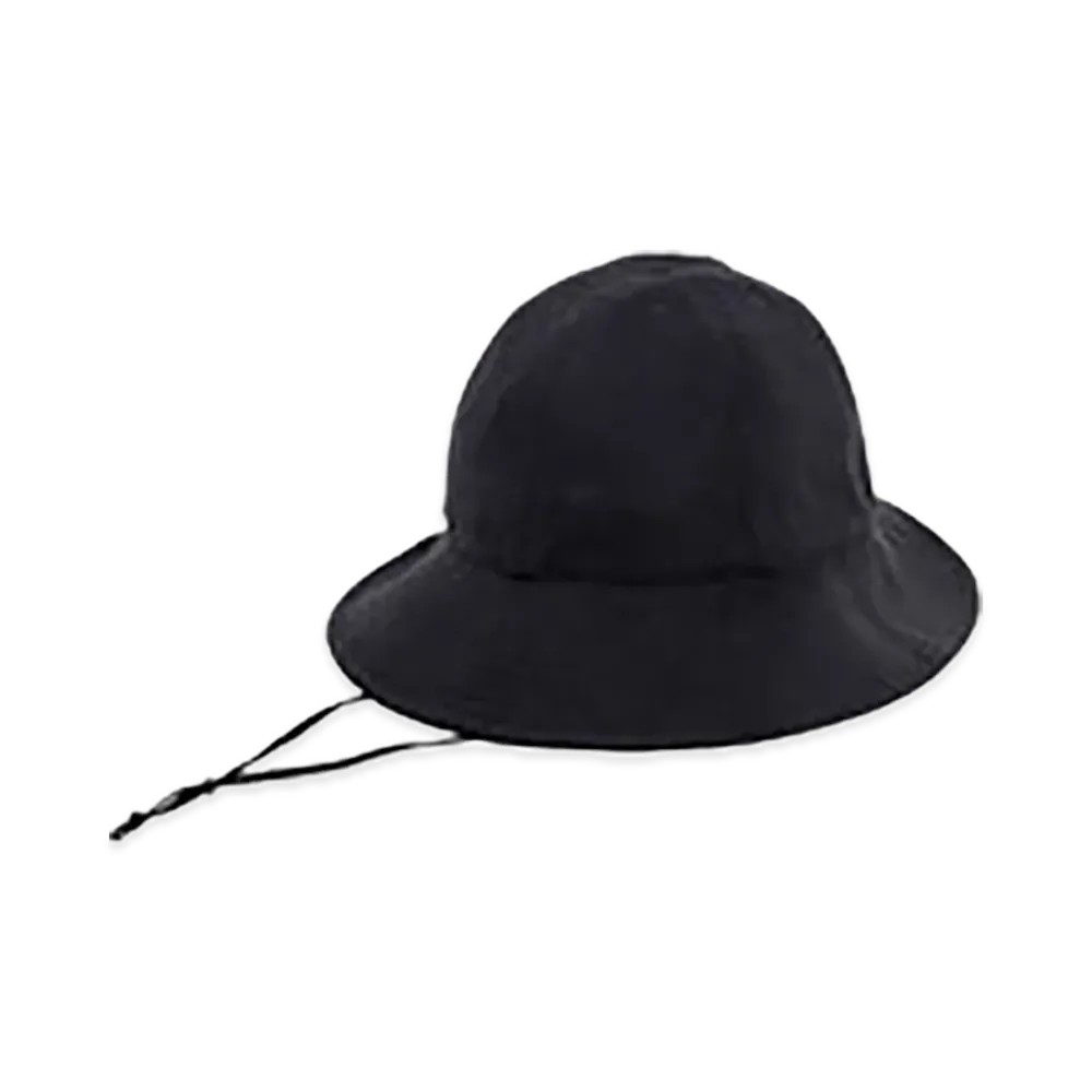 COMOLI Silk Nep Hat "Black"