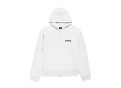 BALENCIAGA Chalk Cotton Sweatshirt "White"