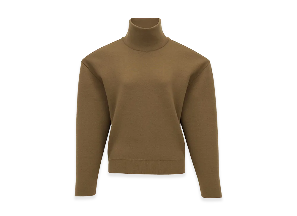 Saint Laurent Women's Sweaters "Khaki"