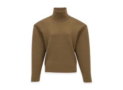 Saint Laurent Women's Sweaters "Khaki"