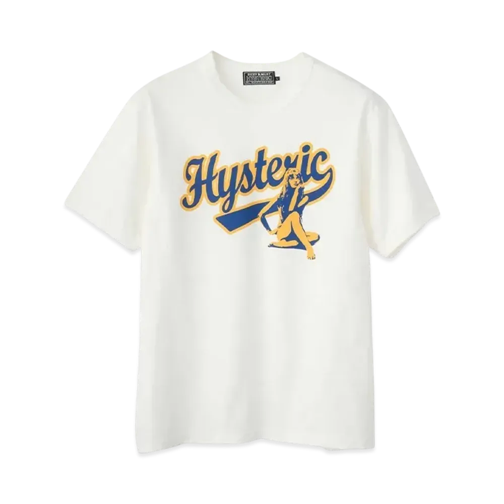 HYSTERIC GLAMOUR Hysteric League T-Shirt "White"