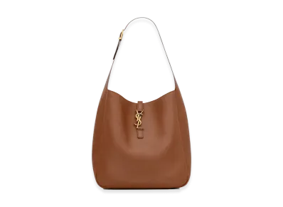 Saint Laurent Women's Le 5 A 7 Soft Large Handbag "Brown"