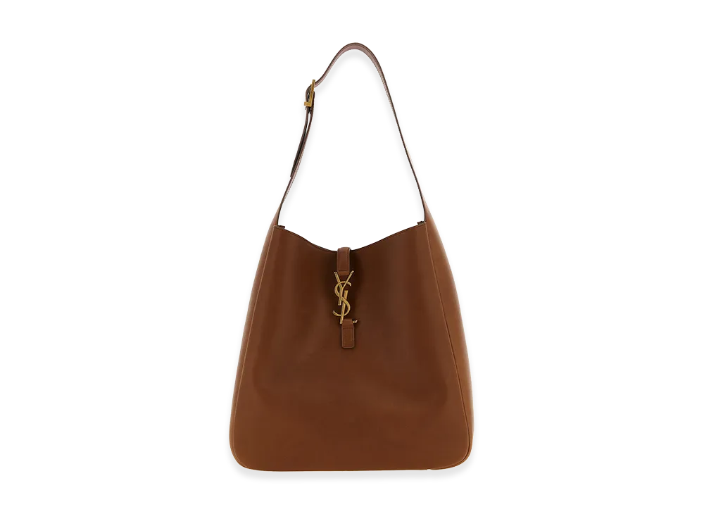 Saint Laurent Women's Le 5 A 7 Large Shoulder Bag "Brown"