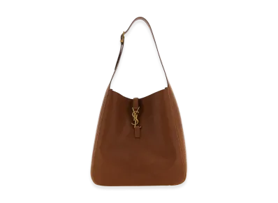Saint Laurent Women's Le 5 A 7 Large Shoulder Bag "Brown"
