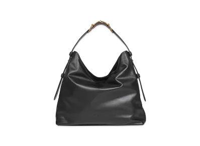 GUCCI Women's Leather Large Gucci Beatrix Shopping Ba "Black"