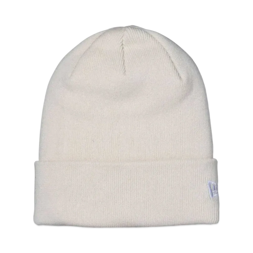 NEW ERA Basic Cuff Knit Cotton "Off White"