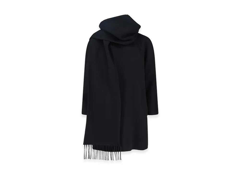 BALENCIAGA Women's Cashmere Coat "Black"
