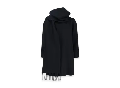 BALENCIAGA Women's Cashmere Coat "Black"