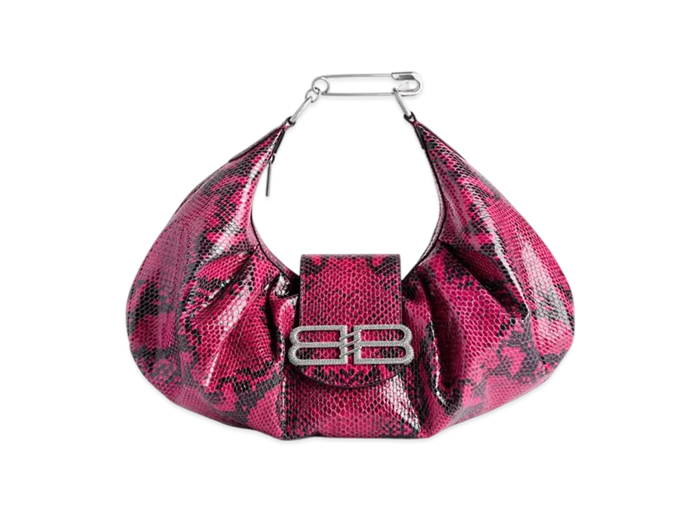 BALENCIAGA Pamela Shoulder Bag Medium "Fuchsia"