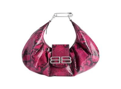 BALENCIAGA Pamela Shoulder Bag Medium "Fuchsia"