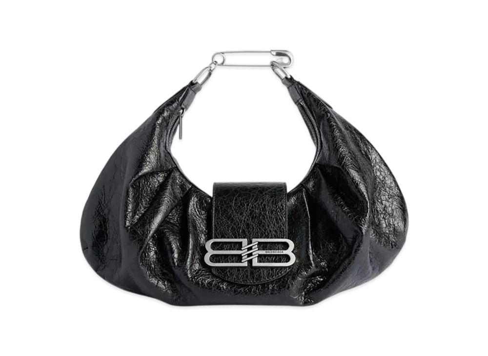 BALENCIAGA Pamela Shoulder Bag Medium "Black"