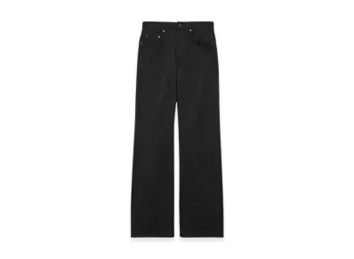 BALENCIAGA Women's Straight Fit Tailored Pants "Black"