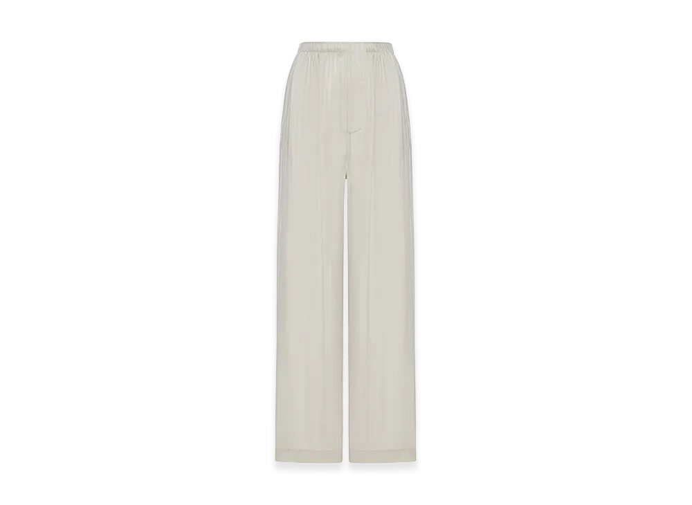 BALENCIAGA Women's Wide Leg Pyjama Pants "Beige"