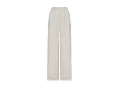 BALENCIAGA Women's Wide Leg Pyjama Pants "Beige"