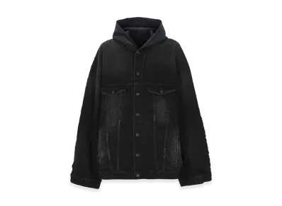 BALENCIAGA 'hybrid' Jacket "Black"