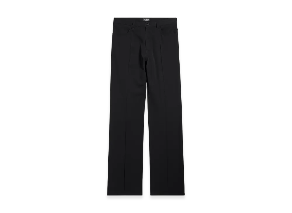 BALENCIAGA Straight Fit Tailored Pants "Black"