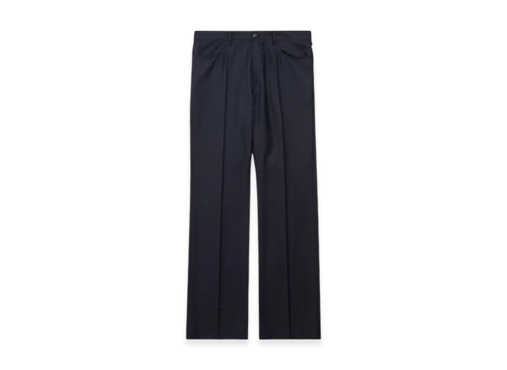 BALENCIAGA Straight Tailored Pants "Dark Navy"