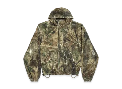 BALENCIAGA Hooded Workwear Jacket "Brown"