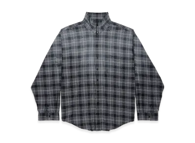 BALENCIAGA Zip-Up Shirt "Grey"