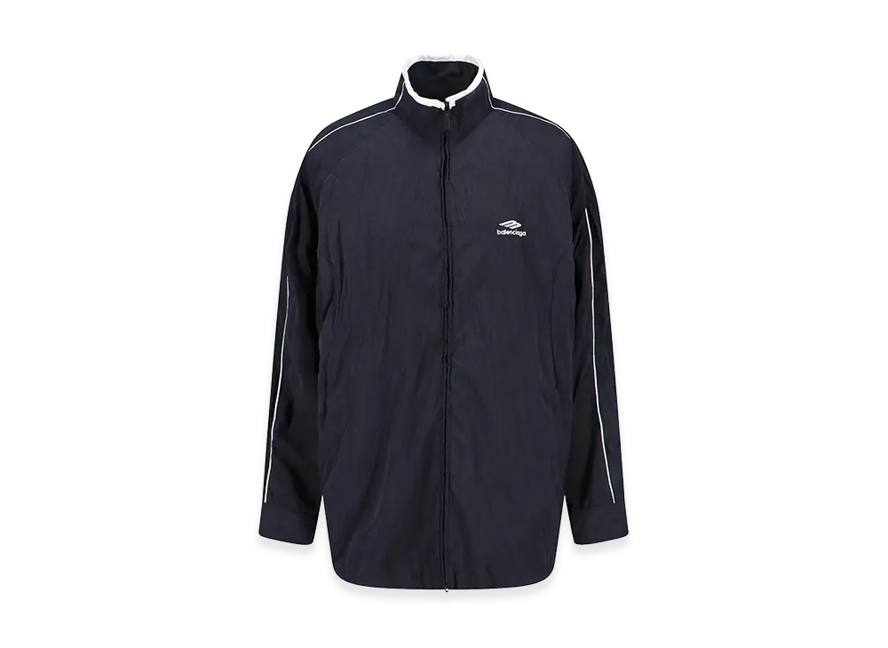BALENCIAGA Women's Giazza Zip Logo "Black"