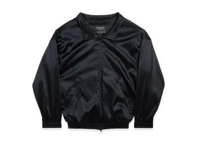 BALENCIAGA Women's Off-Shoulder Tracksuit Jacket "Black"