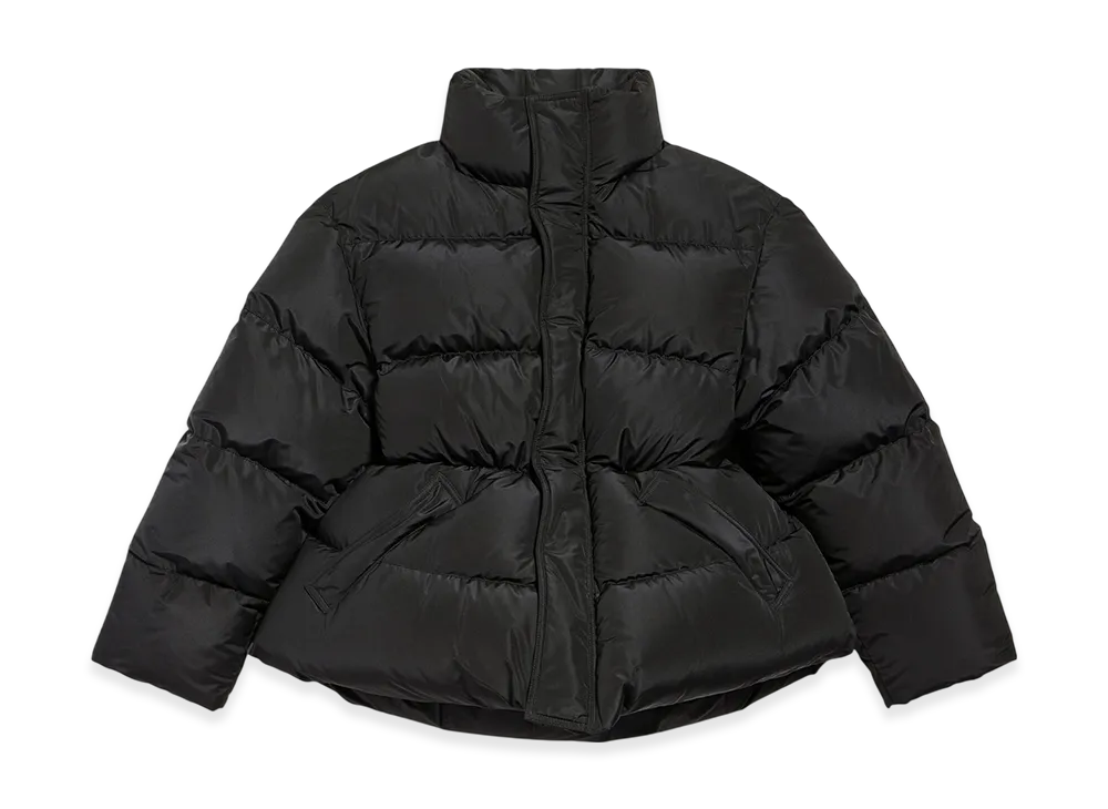 BALENCIAGA Hourglass Puffer "Black"