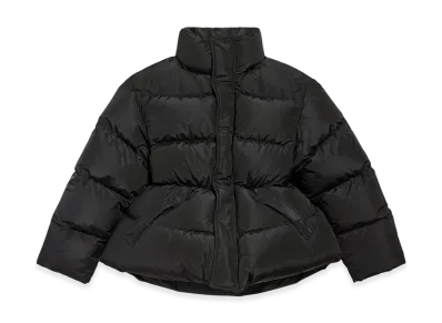 BALENCIAGA Hourglass Puffer "Black"
