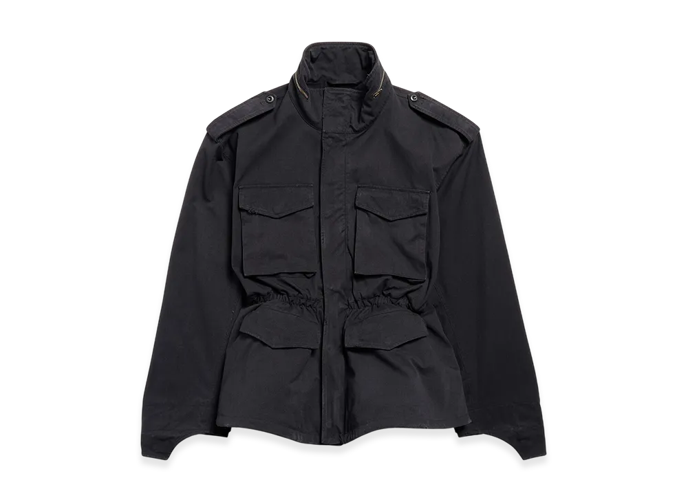 BALENCIAGA Hourglass Parka "Black"