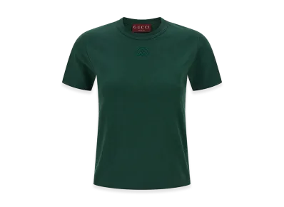 GUCCI Women's 'New 70S' T-Shirt "Green"