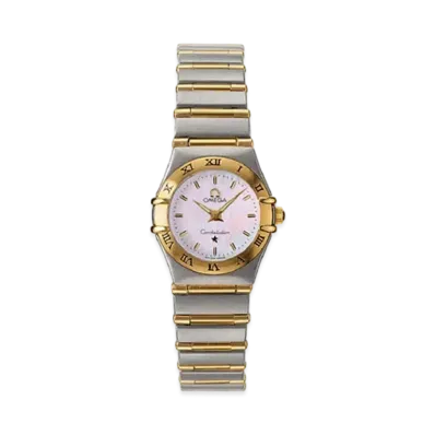 OMEGA Constellation Mini "Stainless Steel/Yellow Gold/White Shell" 1262.70.00