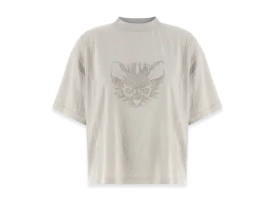 BALENCIAGA Women's 'Kittycat' T-Shirt "White"