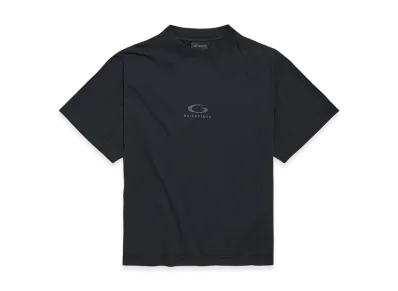 BALENCIAGA Loop Sports Icon T-shirt Medium Fit "Faded Black"