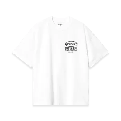 Carhartt WIP S/S Body Of Work T-Shirt "White/Black"