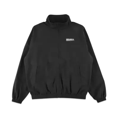 WIND AND SEA Fishnet Recycled Nylon Track Jacket "Black"