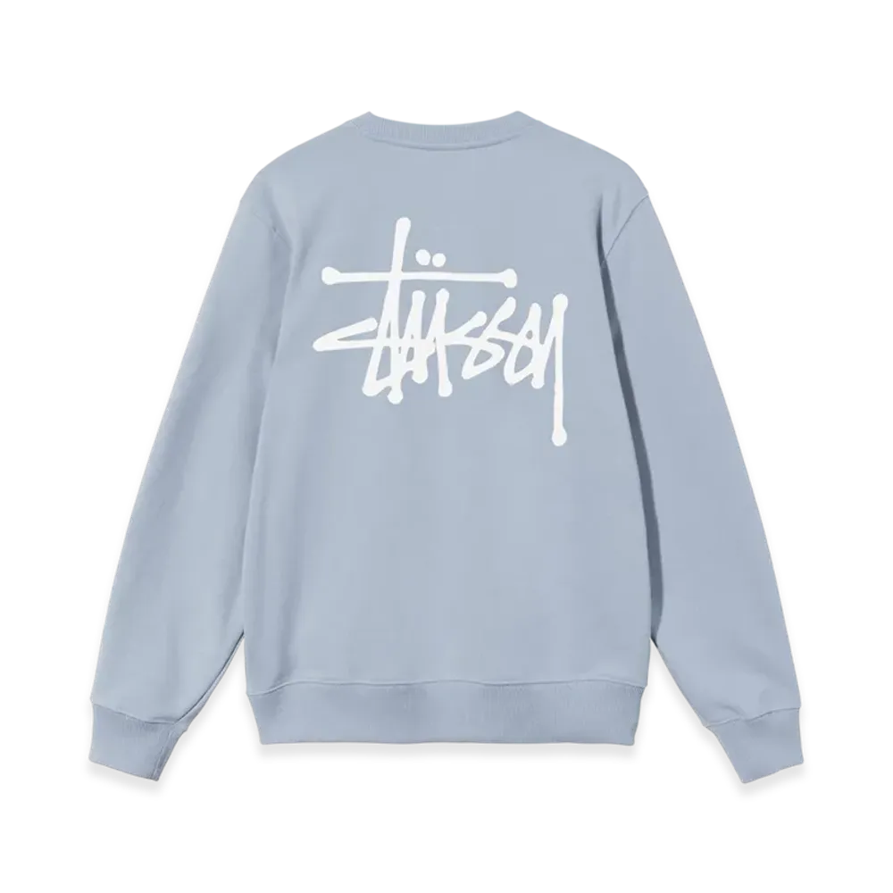 Stussy Basic Stussy Crew 2022 "Steel"