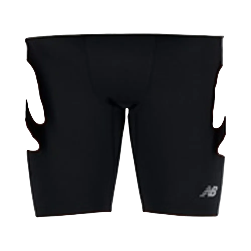 New Balance Nb Sleek Pocket Half Tights 9 Inches "Black"