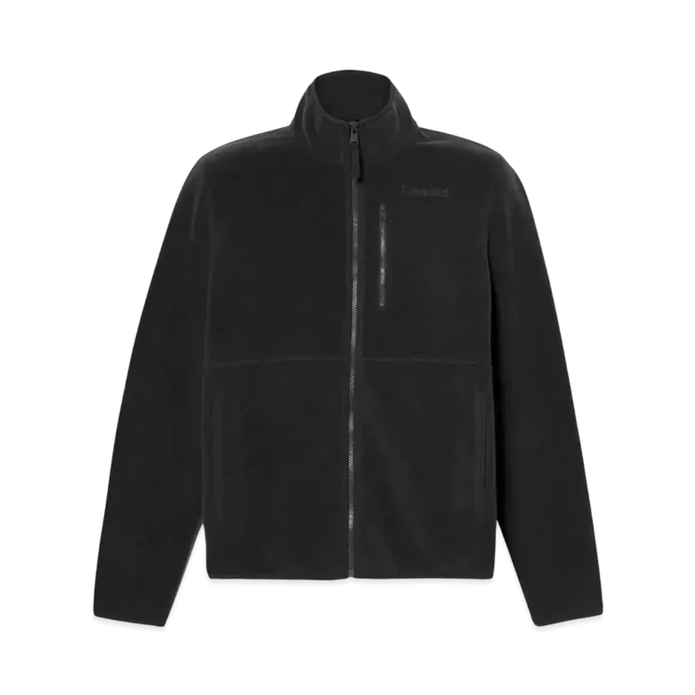 Timberland Men's Mount Willard Zip Front Fleece Jacket "Black"