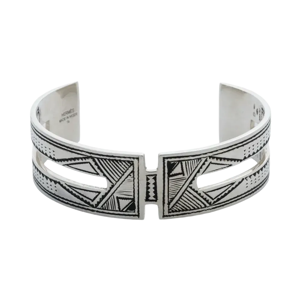 Hermes Touareg Bangle "Silver"