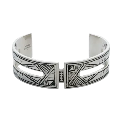 Hermes Touareg Bangle "Silver"
