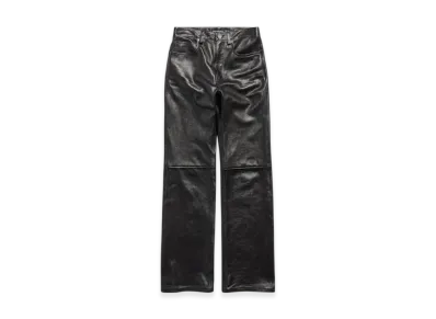 BALENCIAGA Women's Straight Fit Pants "Black"