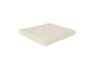 The Row Women's Medium Flower Towel "Pastel Yellow"