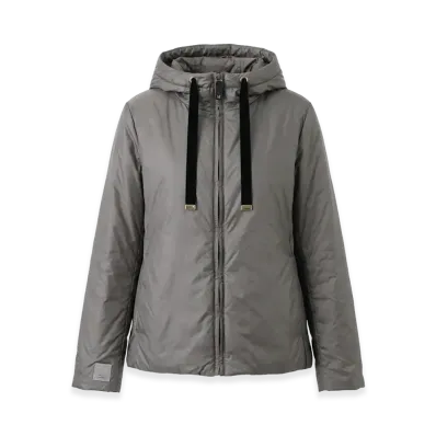 Max Mara Women's The Cube Greenh Quilted Jacket "Dark Grey"